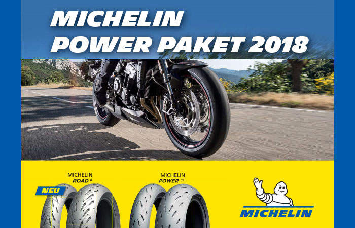 Michelin Motorradreifen Power Paket 2018